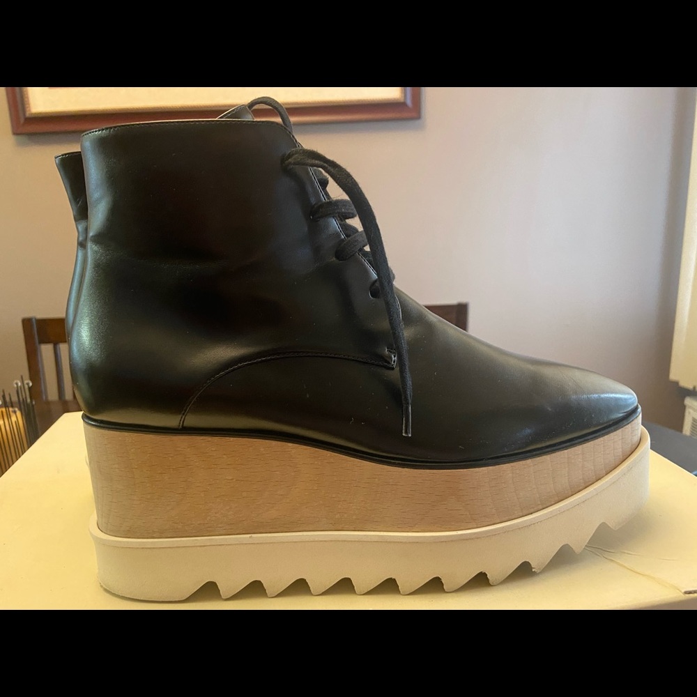 Stella McCartney Elyse faux leather platforms